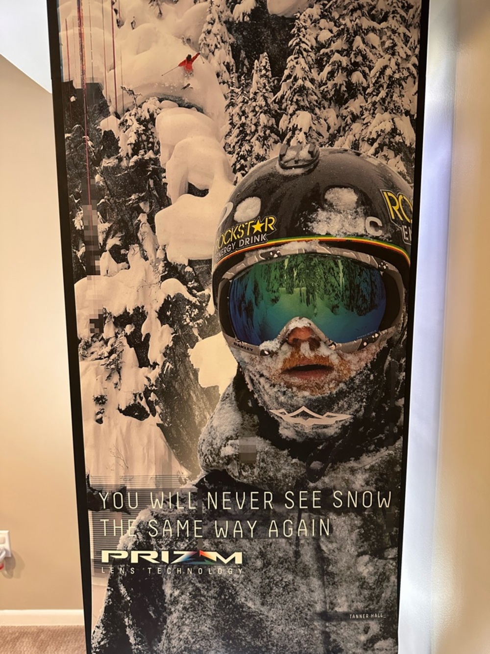 Rare: Oakley Prizm Magnet Poster Display - Featuring Tanner Hall
